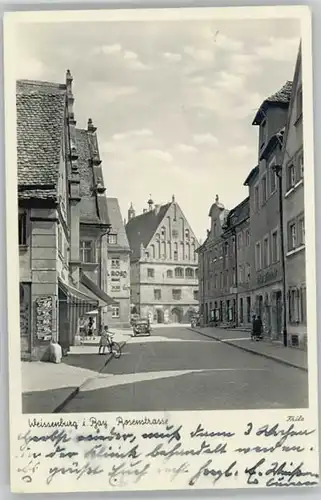 we22205 Weissenburg Bayern Weissenburg in Bayern Rosenstrasse x 1952 Kategorie. Weissenburg i.Bay. Alte Ansichtskarten