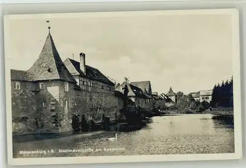 we22221 Weissenburg Bayern Weissenburg in Bayern  x 1934 Kategorie. Weissenburg i.Bay. Alte Ansichtskarten