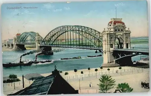 Duesseldorf Rheinbruecke x