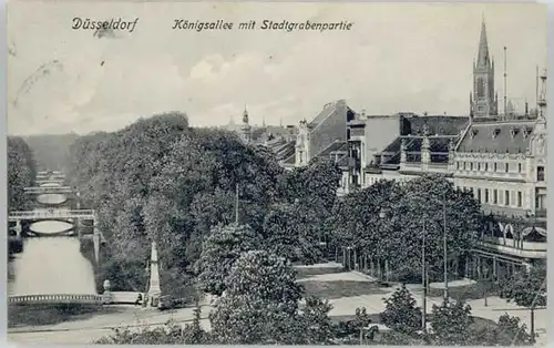 Duesseldorf Koenigsallee Stadtgraben x