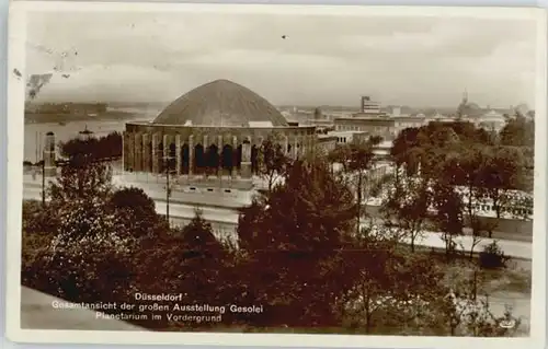 Duesseldorf Ausstellung Gesolei Planetarium x