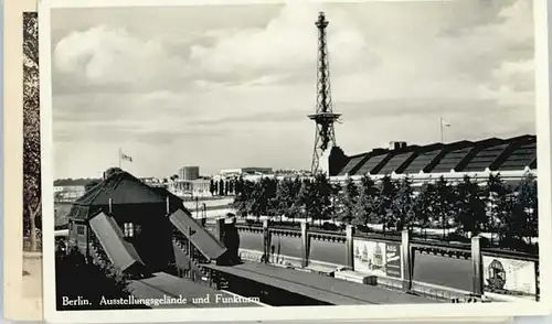 Berlin Ausstellungsgelaende Funkturm x