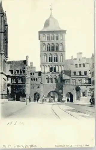 Luebeck Burgtor *