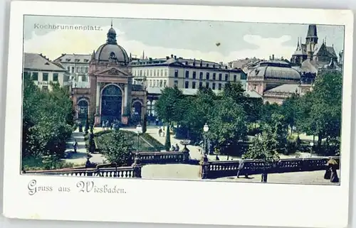 Wiesbaden Kochbrunnenplatz *