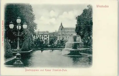 Wiesbaden Kaiser Friedrich Platz *