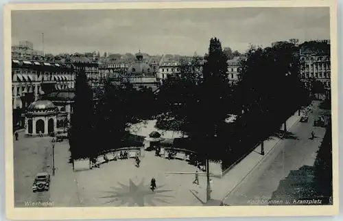 Wiesbaden Kochbrunnen Kranzplatz *