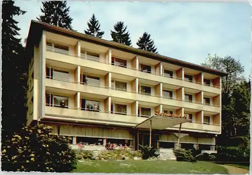 Bad Schwalbach Sanatorium Sonnenhof *