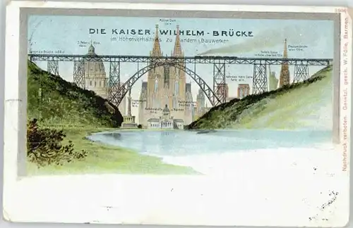 Remscheid Kaiser Wilhelm Bruecke x