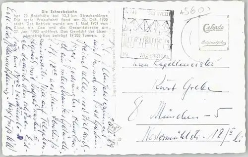 Wuppertal Schwebebahn x