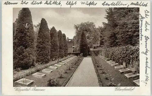 Wuppertal Ehrenfriedhof x