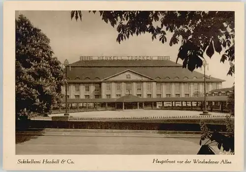 Wiesbaden Sektkellerei Henkell *