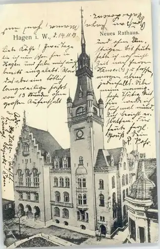 Hagen Westfalen Rathaus x