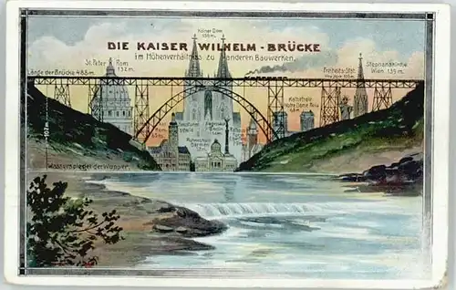 Remscheid Kaiser Wilhelm-Bruecke x