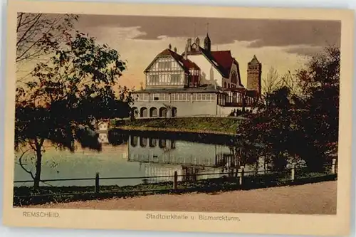 Remscheid Bismarckturm Stadtparkhalle *