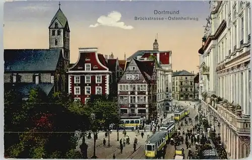 Dortmund Ostenhellweg Brueckstrasse *