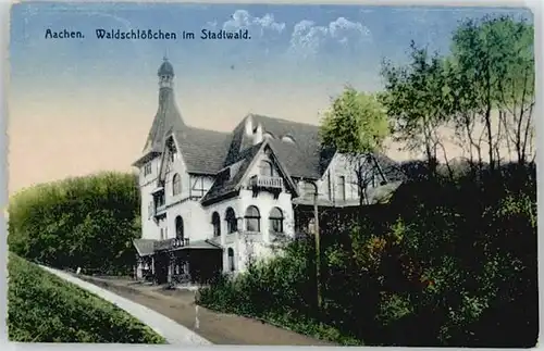 Aachen Waldschloesschen Stadtwald *