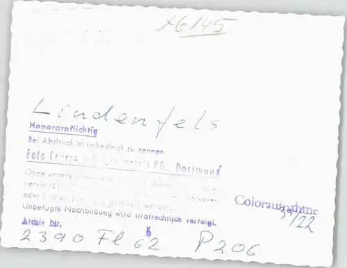 Lindenfels Odenwald Lindenfels Fliegeraufnahme * / Lindenfels /Bergstrasse LKR