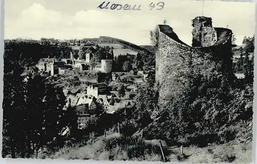 Monschau Haller mit Burg *