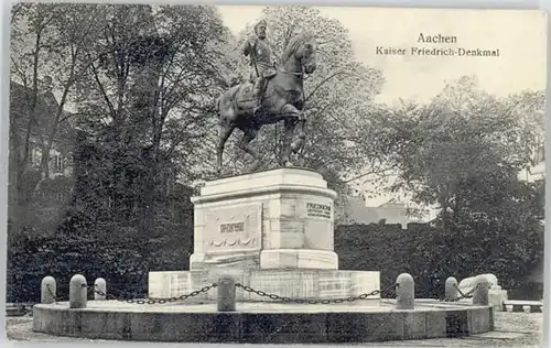 Aachen Kaiser-Friedrich-Denkmal x