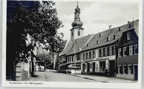 Ruedesheim Marktplatz *