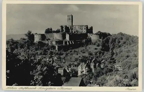 Koenigstein Ruine   *