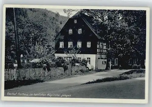 Lauenstein Erzgebirge Lauenstein Erzgebirge Gasthof Huthaus * / Geising /Saechsische Schweiz-Osterzgebirge LKR