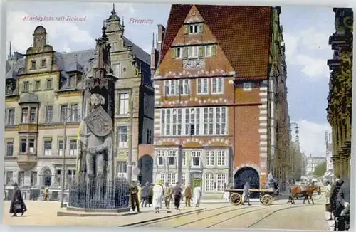 Bremen Marktplatz Roland *
