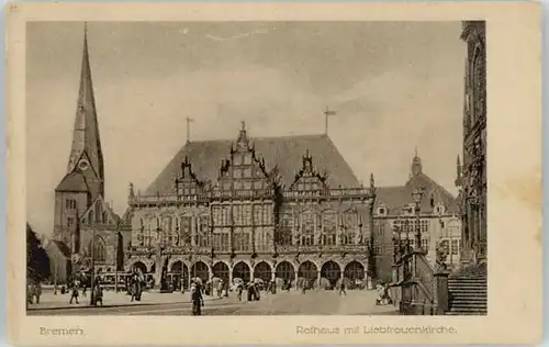 Bremen Rathaus Liebfrauenkirche *