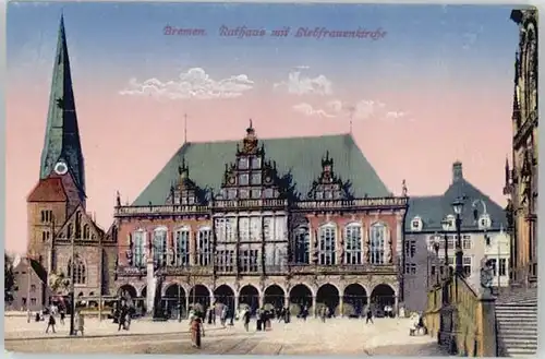 Bremen Rathaus Liebfrauenkirche *