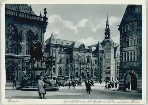 Bremen Marktplatz Boerse Baumwollboerse *