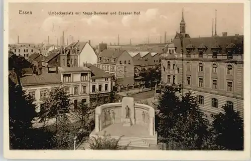 Essen Limbeckerplatz Kruppdenkmal Essener Hof x