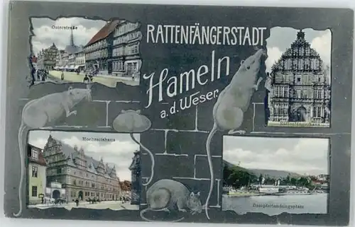Hameln Ratten Rattenfaengerhaus Hochzeitshaus Osterstrasse x