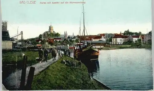 Kleve Hafen Schwanenburg x