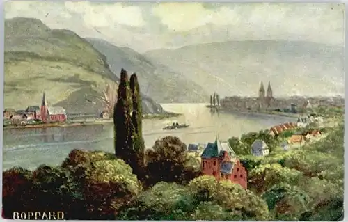 Boppard Kuenstlerkarte x