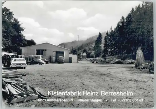 Gummersbach Kistenfabrik Heinz Berresheim *