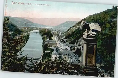 Bad Ems Krieger Denkmal  x