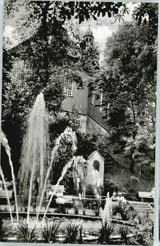 Altenau Harz Leuchtfontaene Markt *