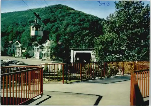 Bad Harzburg Bruecke Talstation Bergseilbahn *