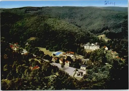 Bad Harzburg Fliegeraufnahme Talstation Schwimmbad Harzburger Hof *