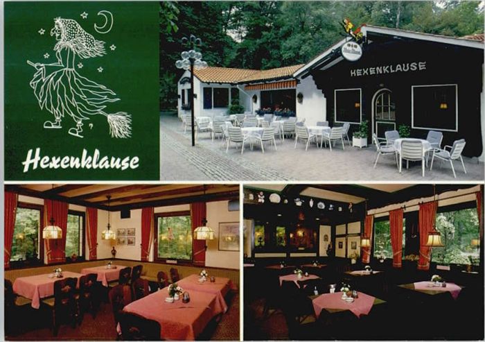 Bad Harzburg Cafe Restaurant Hexenklause * Nr. we36762