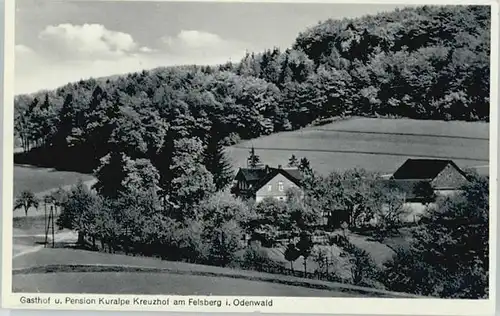 Darmstadt Felsberg Gasthof  Pension Kreuzhof *