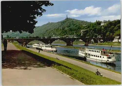 Trier Trier Hafen Bruecke Zurlauben * / Trier /Trier Stadtkreis