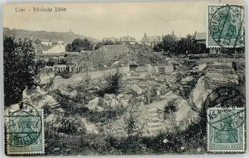 Trier Trier Roemische Baeder x / Trier /Trier Stadtkreis