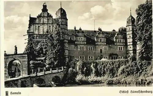 Hameln Hameln Schloss Haemelschenburg * / Hameln /Hameln-Pyrmont LKR