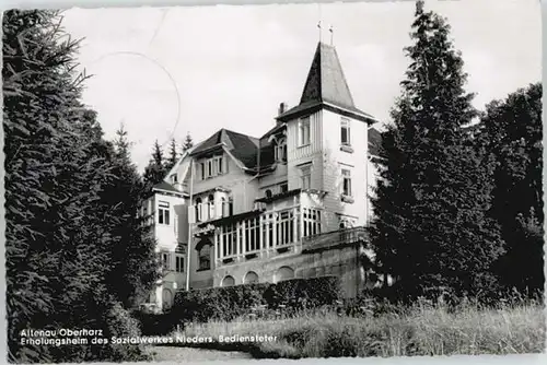 Altenau Harz Altenau Harz Erholungsheim Sozialwerk Nieders x / Altenau /Goslar LKR