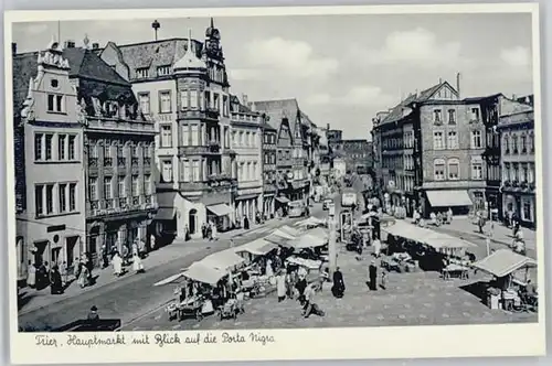 Trier Trier Hauptmarkt Porta Nigra * / Trier /Trier Stadtkreis