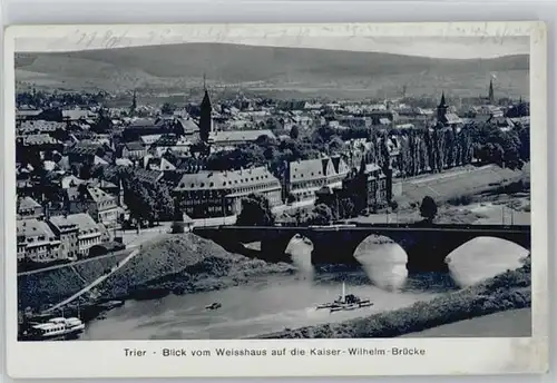 Trier Trier Kaiser Wilhelm-Bruecke x / Trier /Trier Stadtkreis