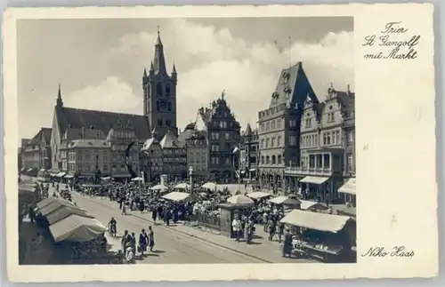 Trier Trier St. Gangolf Markt x / Trier /Trier Stadtkreis