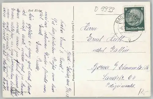 Bad Elster Bad Elster  x / Bad Elster /Vogtlandkreis LKR