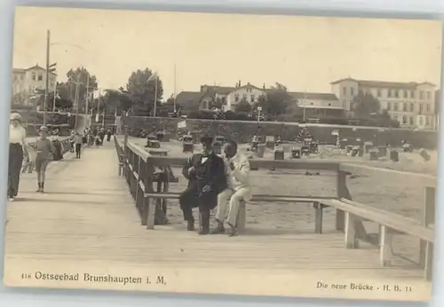 Brunshaupten Brunshaupten Bruecke x / Kuehlungsborn /Bad Doberan LKR